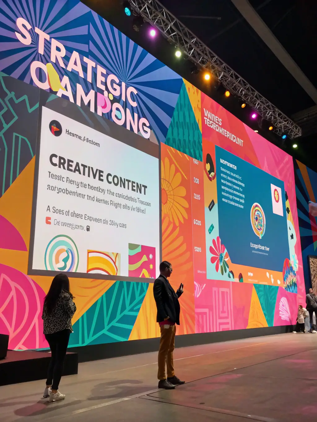 A visually appealing mockup of a creative ad campaign developed by 23Ads, showcasing the agency's ability to create engaging and effective advertising content.